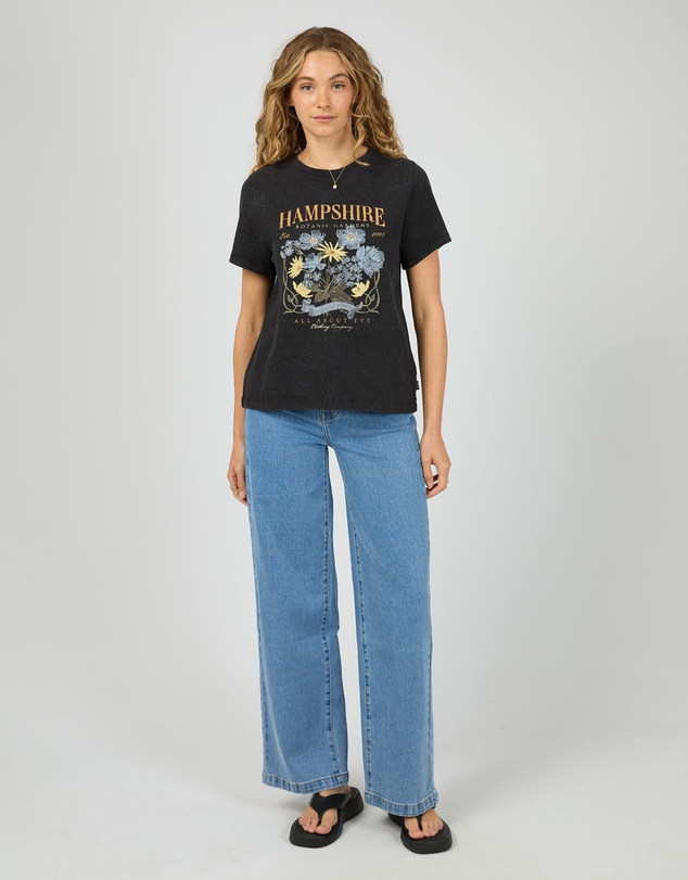 All About Eve - Hampshire Regular Tee Washed Black