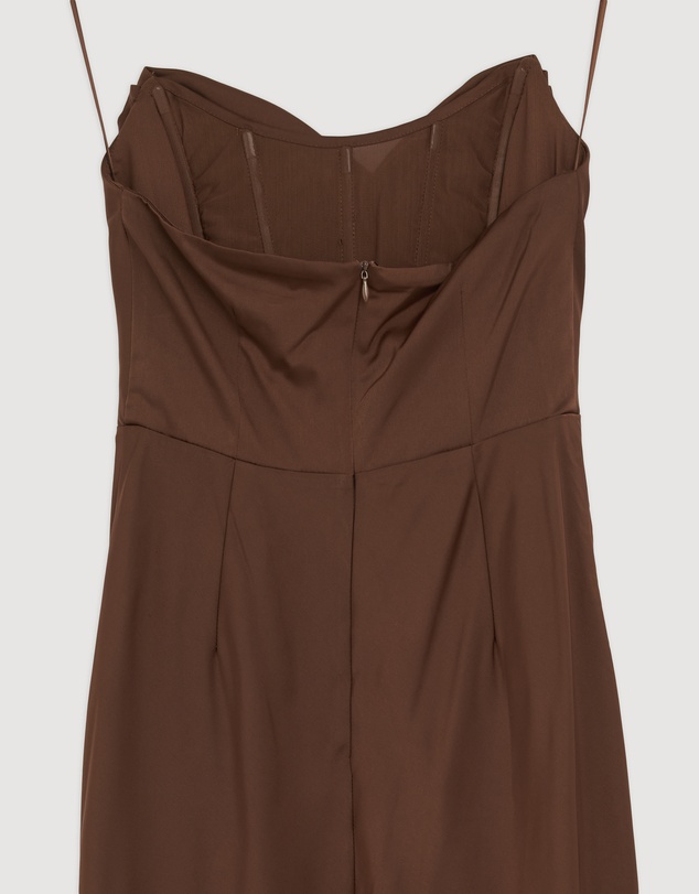 Revibe - Repaired CHANCERY Jada Strapless Corset Maxi Dress - AU 8