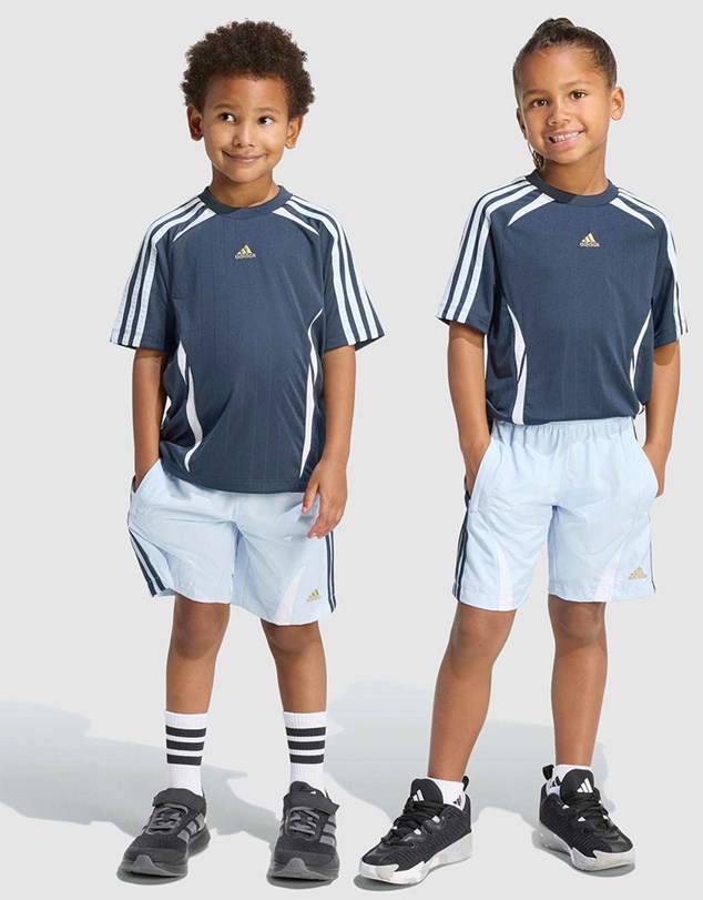 adidas Originals - Teamgeist Loose Shorts and Tee Set - Kids-Teens