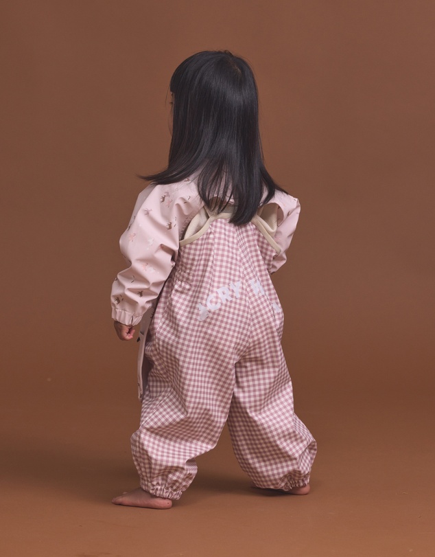 Crywolf - BABY WANDER OVERALL Gingham