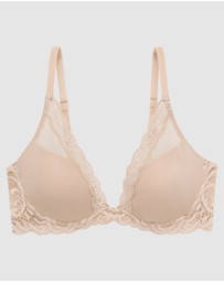 Natori - Feathers Lightly Padded Wired Plunge Bra