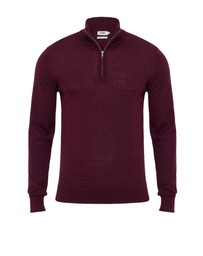 Oxford - Merino Zip-Neck Wool Pullover