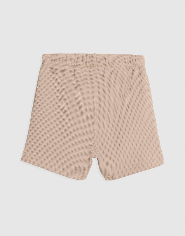 adidas Originals - Regular Waffle Shorts and T-Shirt Set - Babies-Kids