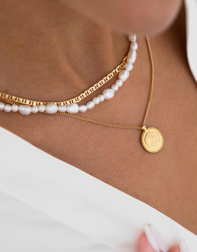 HOUSE OF SLANI - Aki Pearl Necklace