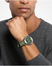 Michael Kors - Prescott Green Chronograph Watch