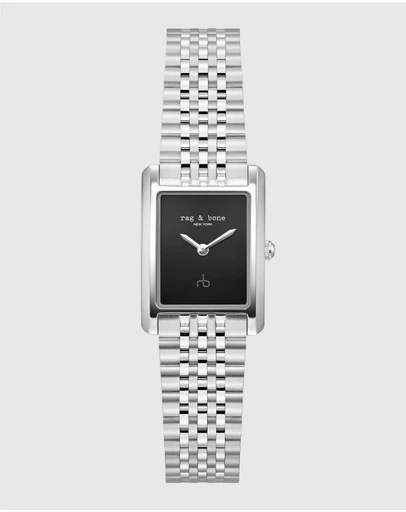 rag & bone - Rag & Bone Brynn Silver-Tone Analogue Watch