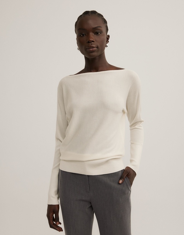 Witchery - Merino Boat Neck Knit