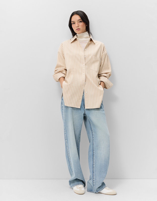 UNISON - Oversized Oxford Shirt