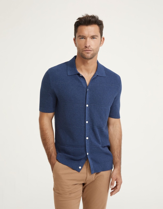 Oxford - Jack Cotton Knitted Shirt