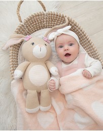 Living Textiles - Knitted Toy - Amelia the Bunny