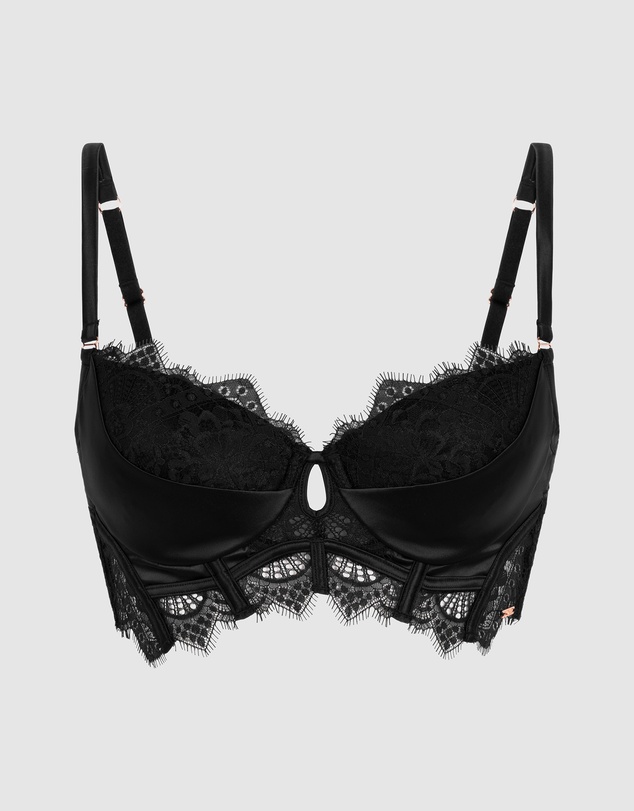 Hunkemoller - Zoe Padded Longline Underwired Bra