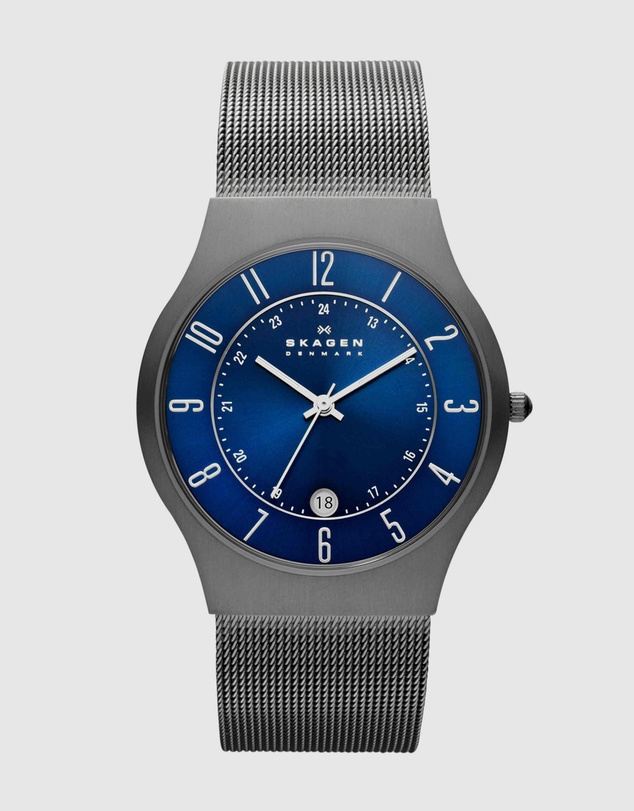 Skagen - Sunby Titanium Grey Analogue Watch