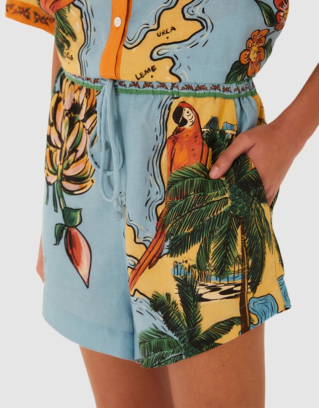 Farm Rio - Beaches Path Shorts