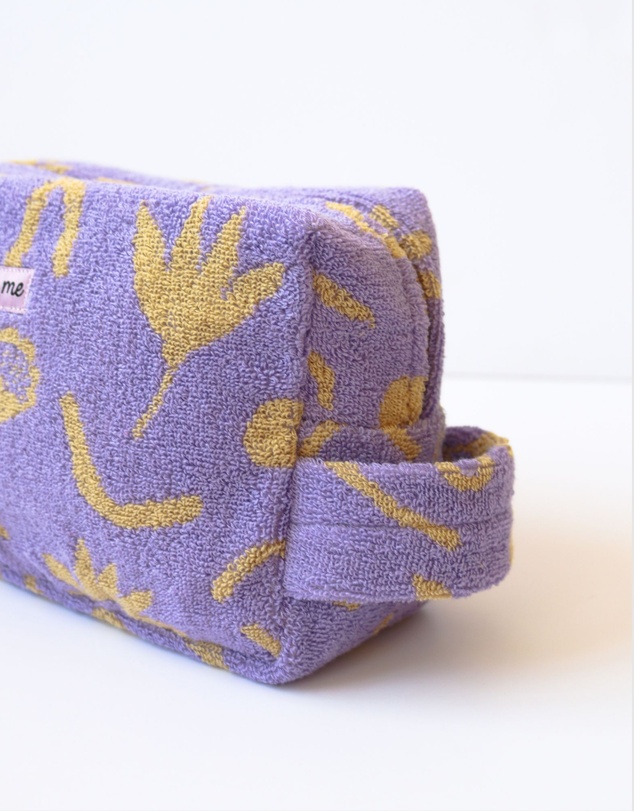 Mosey Me - Floral Dreams Terry Toiletry Bag
