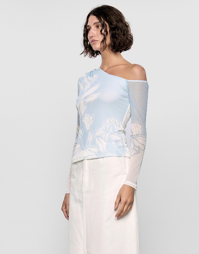 Staple the Label - Aurora Mesh Top