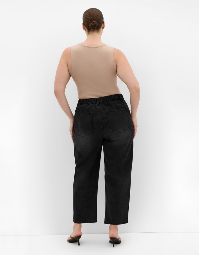 City Chic - Harley Fit Bridget Barrel Leg Ankle Grazer Jean