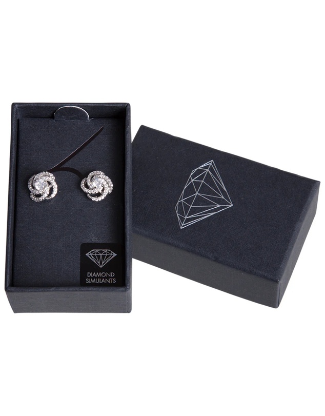 Lovisa - Crystal Knot Earrings