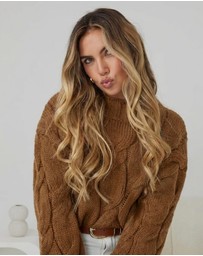 Esther & Co - Hadi Knit - Cinnamon