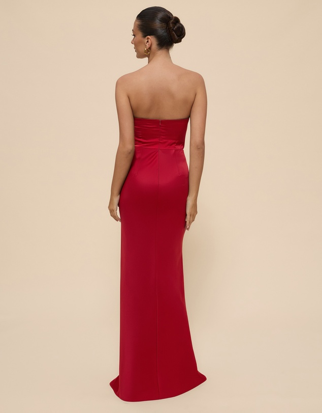 CHANCERY - Jada Strapless Corset Maxi Dress