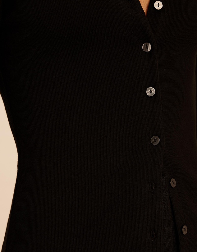 AERE - Tess Button Through Top
