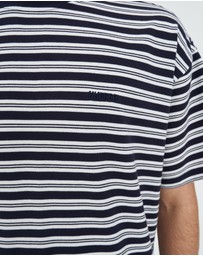 Huffer - Stripe Block Tee