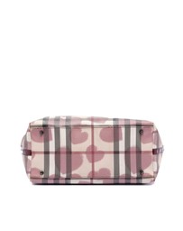 Pre-Loved by Azura Reborn - Pre-Loved House Check Coated Canvas Hearts Gracie Tote