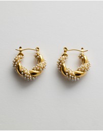 Moira Hughes - The White Label - Kora Pearl Hoops