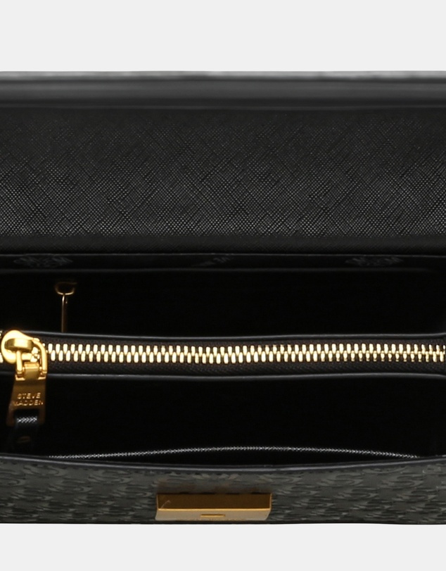 Steve Madden - BCoal-E Black Gold Handbag