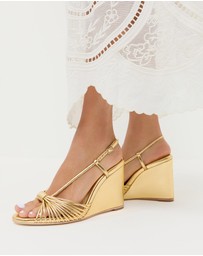 Loeffler Randall - Marren Strappy Slingback Wedge Sandals