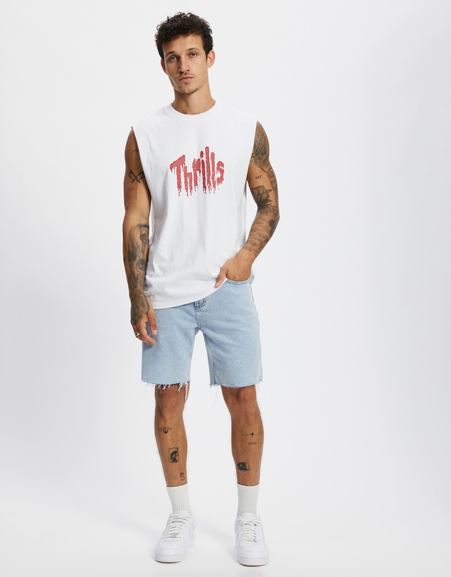 Thrills - Once Bitten Twice Shy Merch Fit Muscle Tee
