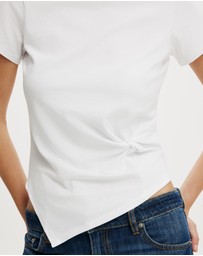 Cotton On - Twist Short Sleeve Tee