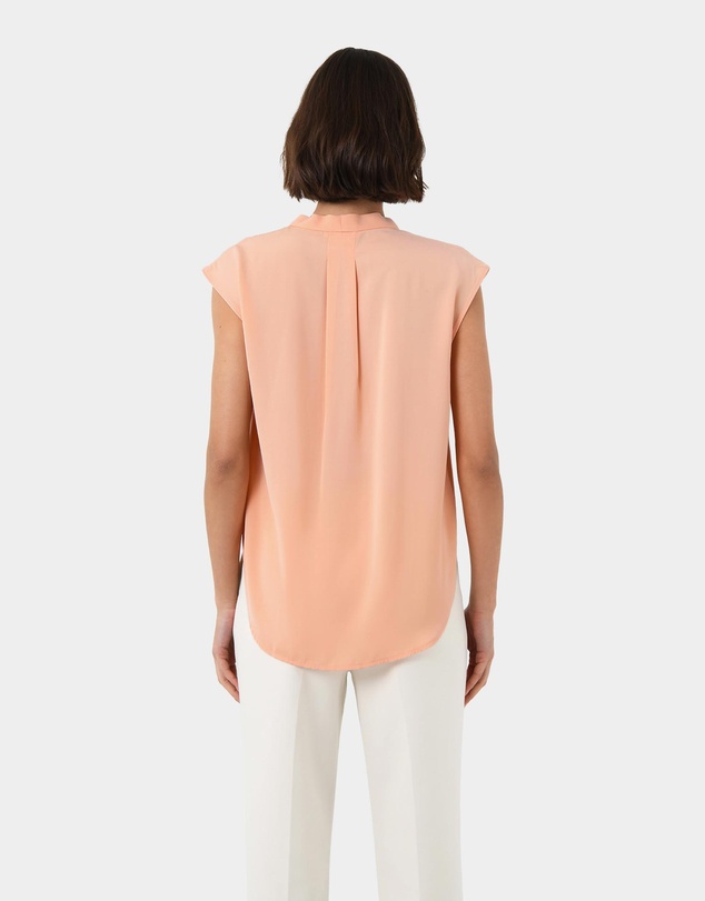 Forcast - Adelaide V-Neck Cap Sleeve Top