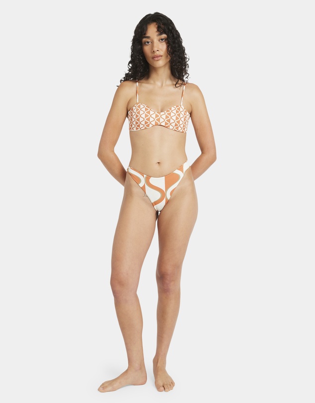 RVCA - Womens Mind Map Reversible Skimpy Bikini Bottom