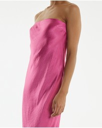 Third Form - Crush Bias Strapless Dress