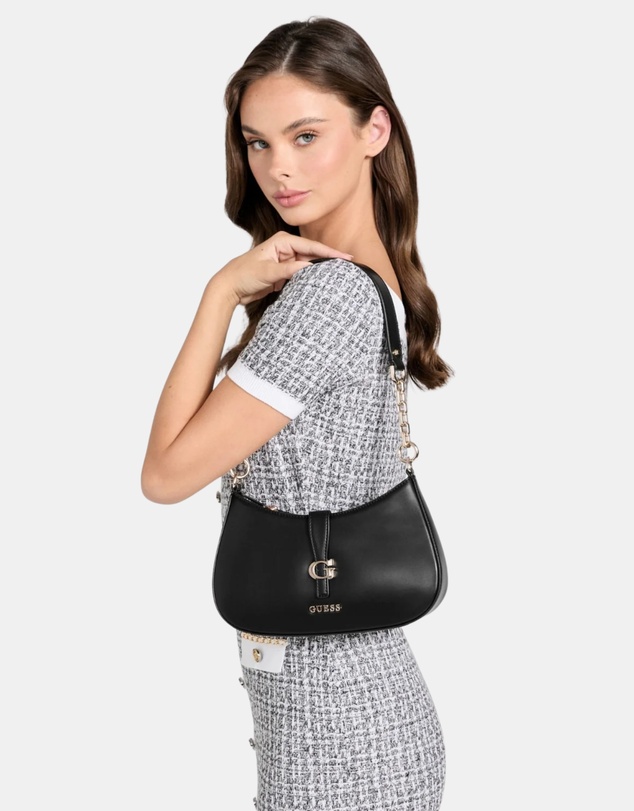 GUESS - Carrie Top Zip Shoulder Bag