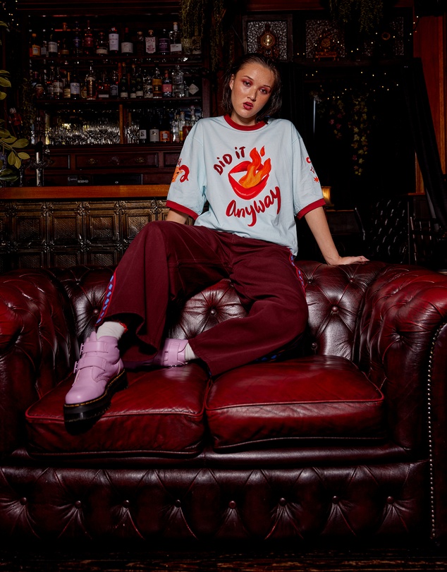 The Somewhere Co - Aries Astrology Oversized Tee