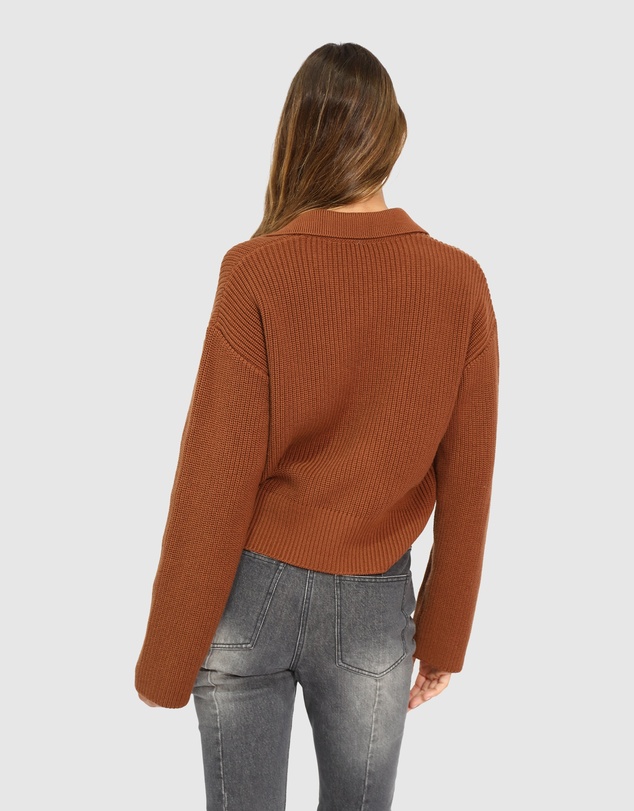 Belle & Bloom - Make It With You Buttoned Cardi Jacket