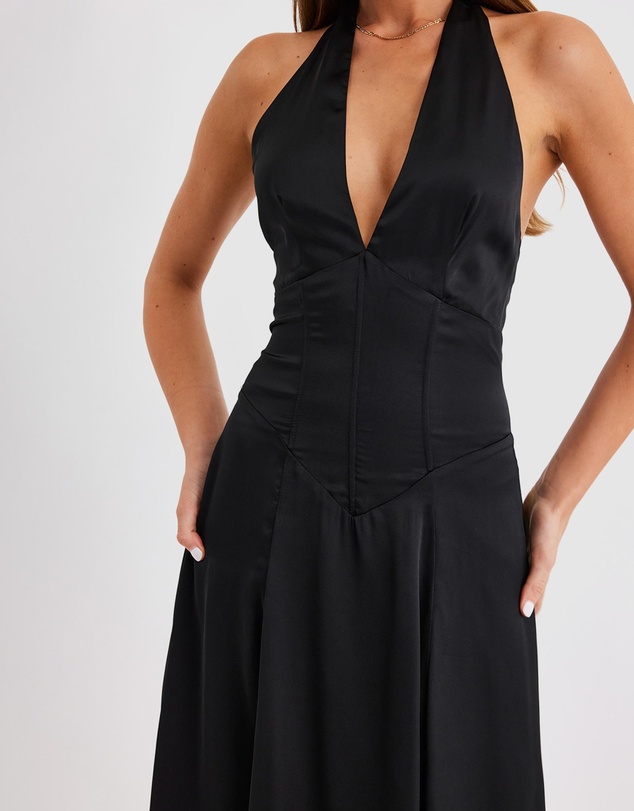 SNDYS - Evelyn Halter Midi Dress