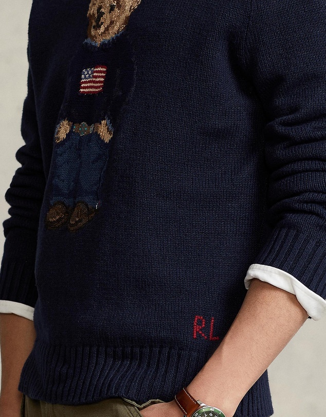 Polo Ralph Lauren - Polo Bear Cotton-Linen Sweater
