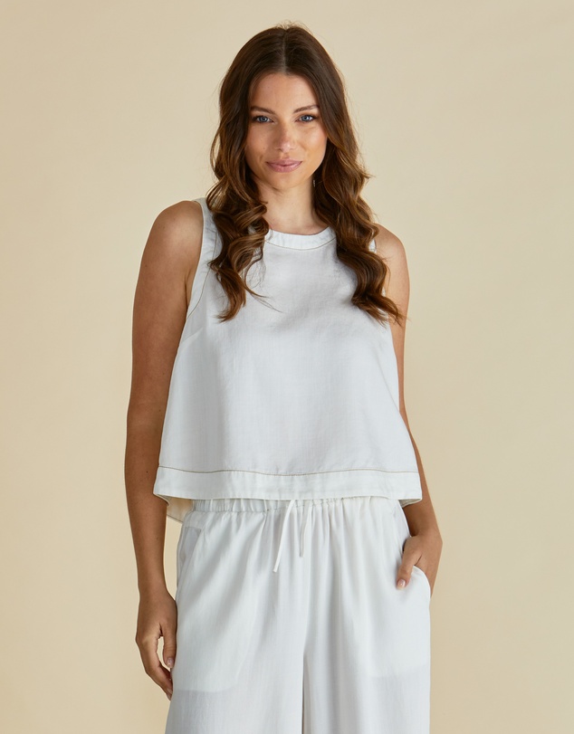 Betty Basics - Copacabana Shell Top