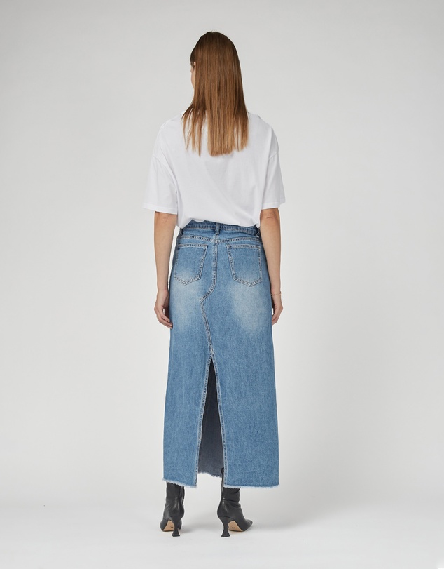 DRICOPER DENIM - Livia Long Denim Skirt