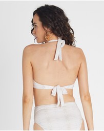 Aqua Blu Australia - Serpentine Elleni Bikini Top