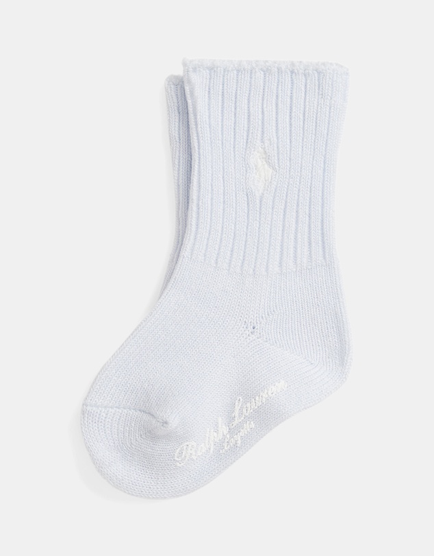 Polo Ralph Lauren - Ribbed Crew Socks - Babies