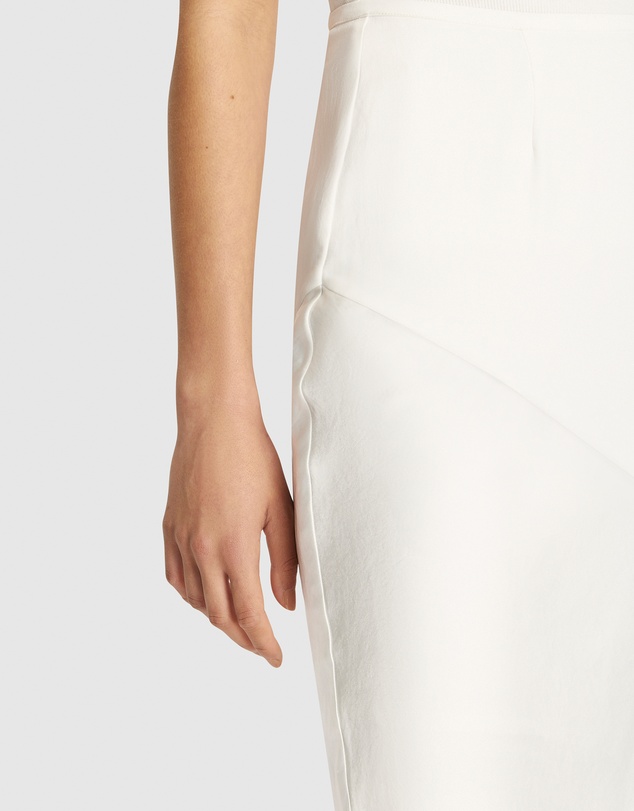 FRIEND of AUDREY - Fayette Contrast Satin Skirt