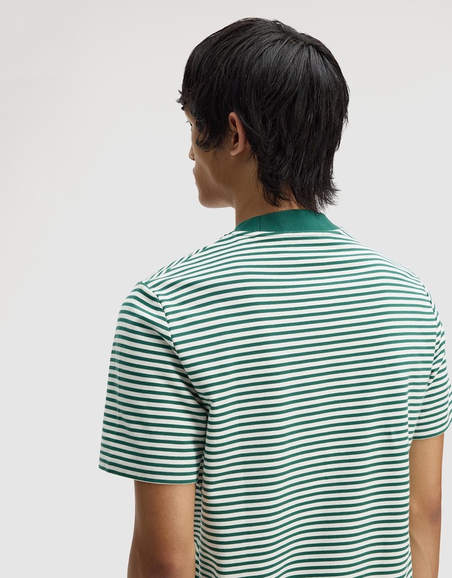 Fred Perry - Fine Stripe Heavy Weight T-Shirt