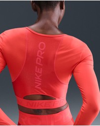 Nike - Pro Dri-FIT Cropped Long Sleeve Top