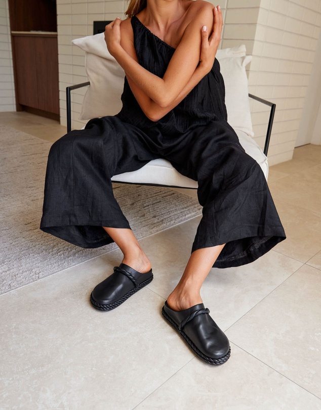 Goldie The Label - Sonet Leather Mule