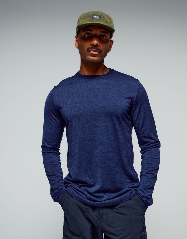 Kathmandu - 100% Merino Long Sleeve Crew Top