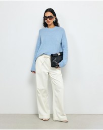 AERE - Zade Wool Blend Seam Detail Jumper