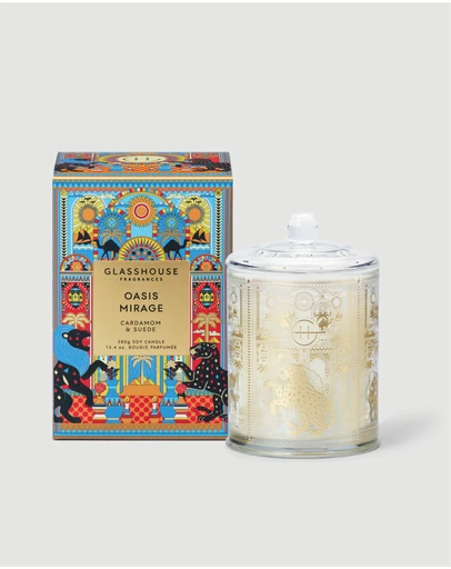 Glasshouse Fragrances - Oasis Mirage 380g Soy Candle